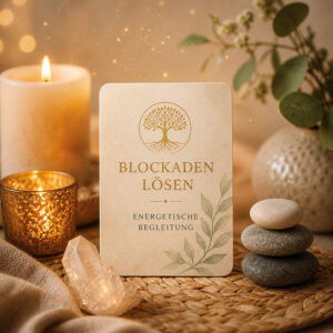 Blockaden lösen energetische Begleitung Startpaket – sanfte Seelenarbeit für innere Klarheit und emotionale Balance