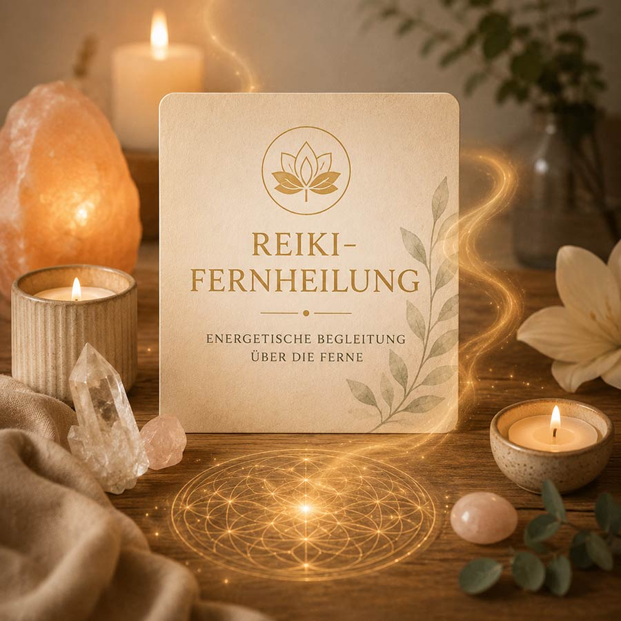 Reiki-Fernheilung – energetische Begleitung über die Ferne für Entspannung, innere Balance und Harmonisierung